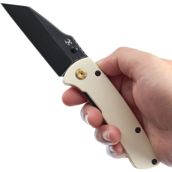 Kansept Main Street Linerlock 154CM White G10