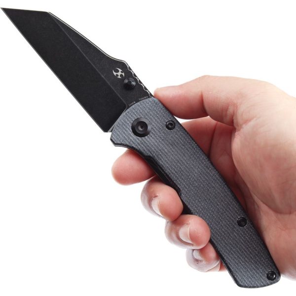 Kansept Main Street Linerlock 154CM Black Micarta