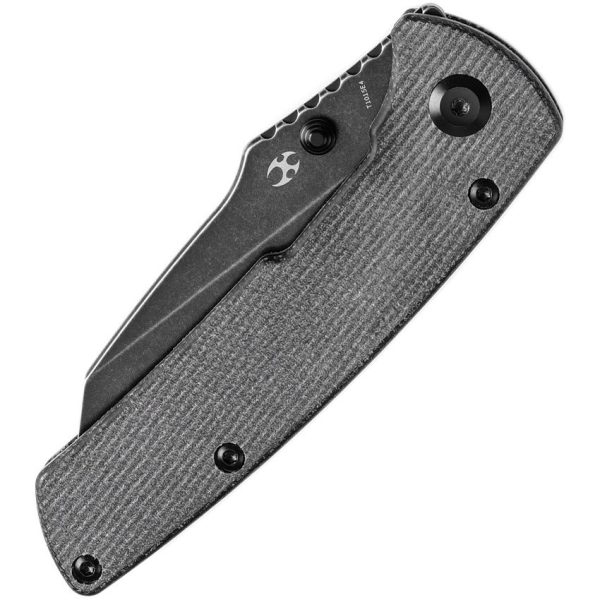 Kansept Main Street Linerlock 154CM Black Micarta