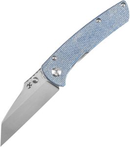 Kansept Main Street Linerlock 154CM Blue Micarta