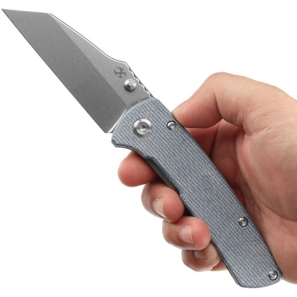 Kansept Main Street Linerlock 154CM Blue Micarta