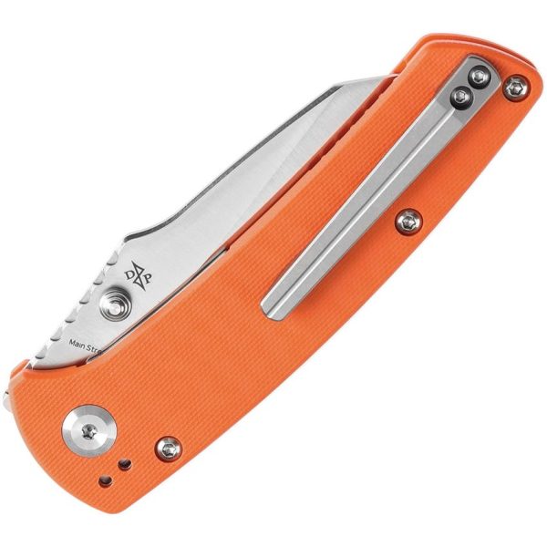 Kansept Main Street Linerlock Orange G10 Folding Knife