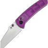 Kansept Main Street Crosslock Purple Acrylic Folding Knife