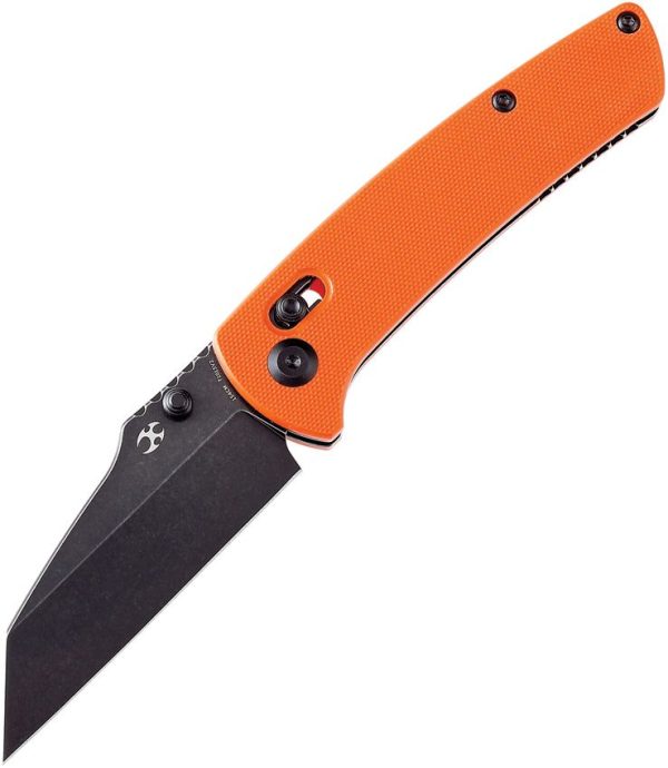 Kansept Main Street Crosslock Orange G10 Folding Knife