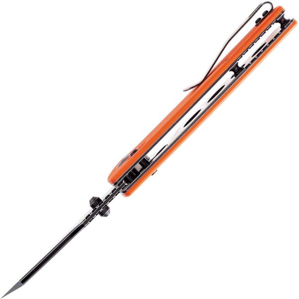 Kansept Main Street Crosslock Orange G10 Folding Knife