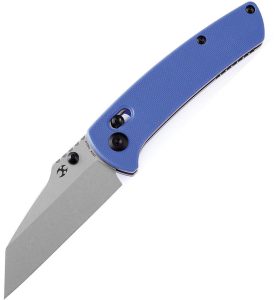 Kansept Main Street Crosslock Blue G10 Folding Knife