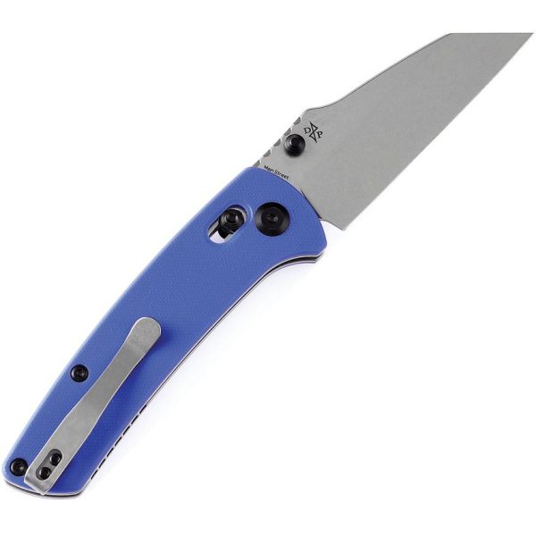 Kansept Main Street Crosslock Blue G10 Folding Knife