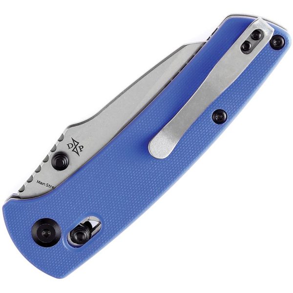 Kansept Main Street Crosslock Blue G10 Folding Knife
