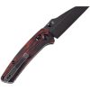 Kansept Main Street Crosslock Black Red G-Mascus Folding Knife