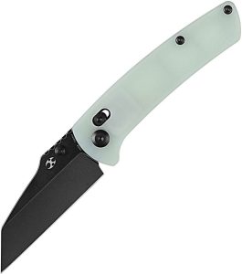 Kansept Main Street Crosslock Jade G10 Folding Knife