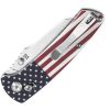 Kansept Main Street Crosslock Jade American Flag Folding Knife