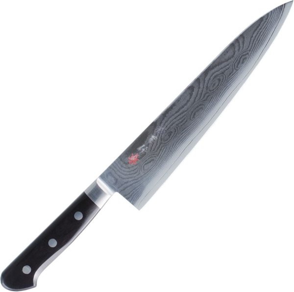 Kanetsune Medium Gyuto 8.375 inch Damascus Chef Knife
