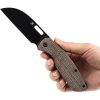 Kansept Convict Linerlock Brown Micarta Folding Knife