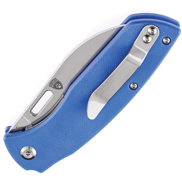 Kansept Convict Linerlock Blue G10 Folding Knife
