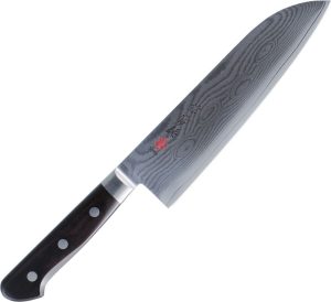 Kanetsune Santoku 7.25 inch Damascus Kitchen Knife