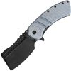 Kansept XL Korvid Linerlock Blue Micarta Folding Knife