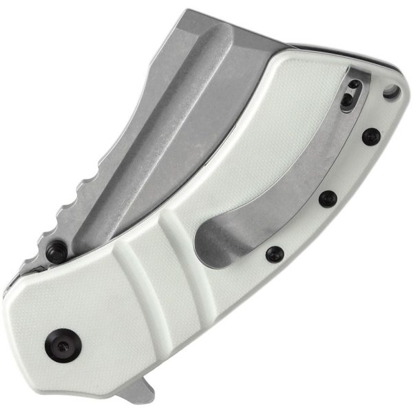 Kansept XL Korvid Linerlock White G10 Knife