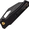 Kansept Egress Wharncliffe Linerlock Black G10
