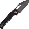 Kansept Egress Wharncliffe Linerlock Black G10