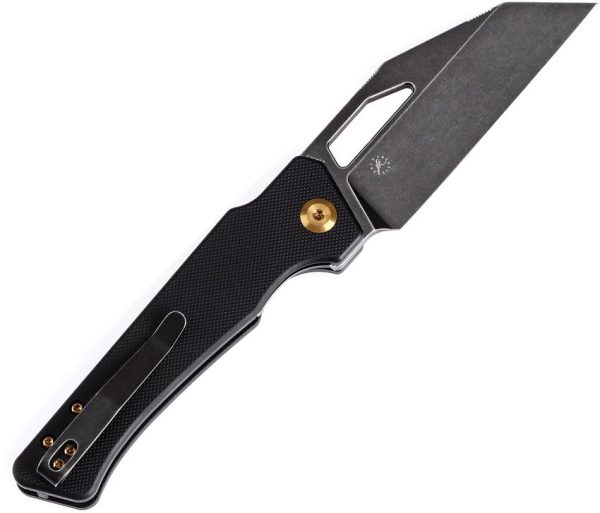 Kansept Egress Wharncliffe Linerlock Black G10