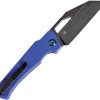 Kansept Egress Wharncliffe Linerlock Blue G10