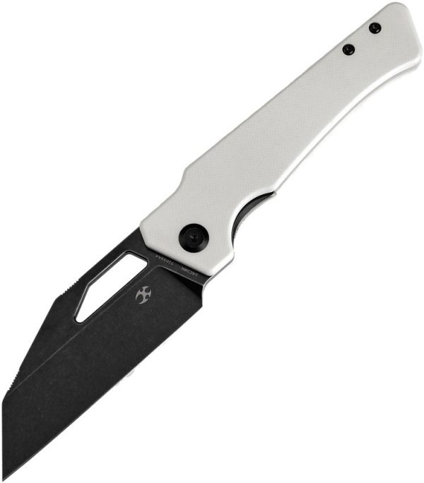 Kansept Egress Wharncliffe Linerlock White G10
