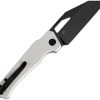 Kansept Egress Wharncliffe Linerlock White G10