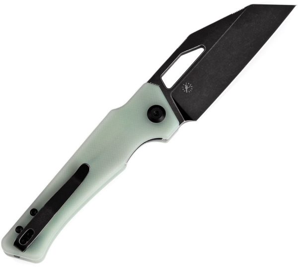 Kansept Egress Wharncliffe Linerlock Jade G10