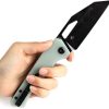 Kansept Egress Wharncliffe Linerlock Jade G10