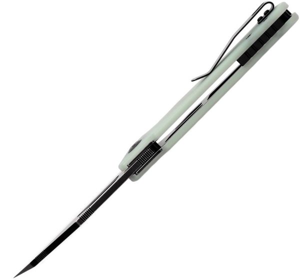 Kansept Egress Wharncliffe Linerlock Jade G10