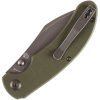 Kansept Nesstreet Linerlock Olive G10 Coated Blade