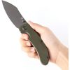 Kansept Nesstreet Linerlock Olive G10 Coated Blade