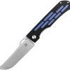 Kansept Reedus Linerlock Black/Blue G10 Clip Point