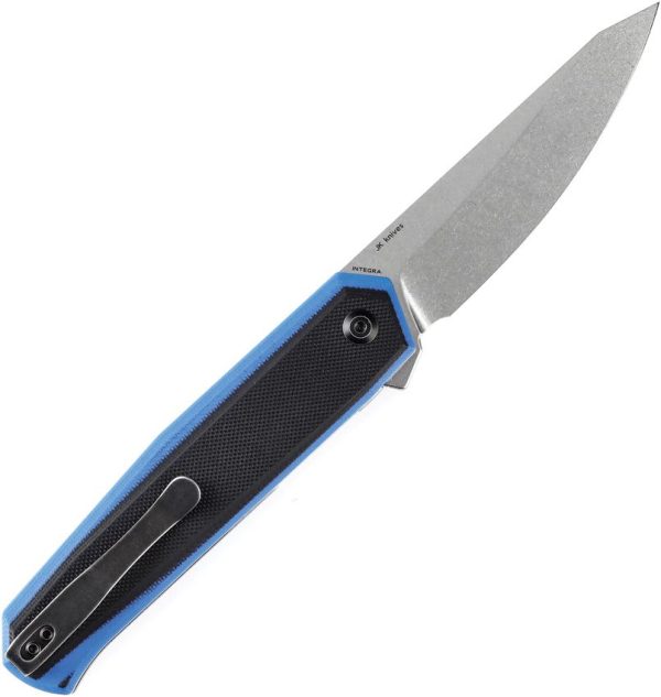 Kansept Integra Linerlock Black/Blue G10