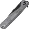 Kansept Qilin Linerlock Black Micarta Drop Point