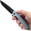 Kansept Qilin Linerlock Tanto - Blue Micarta