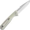 Kansept Qilin Linerlock Drop Point - Jade G10