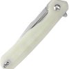 Kansept Qilin Linerlock Drop Point - Jade G10