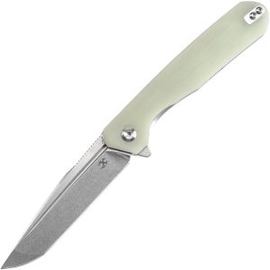 Kansept Qilin Linerlock Tanto - Jade G10