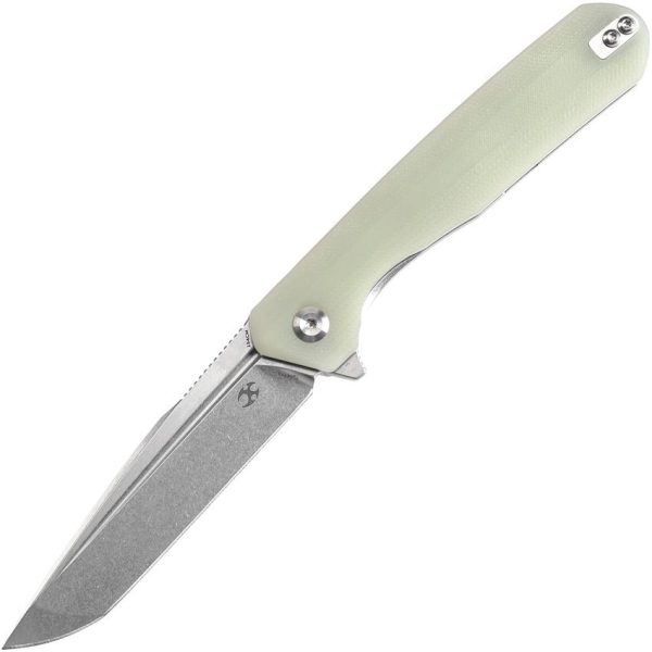 Kansept Qilin Linerlock Tanto - Jade G10