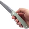Kansept Qilin Linerlock Tanto - Jade G10