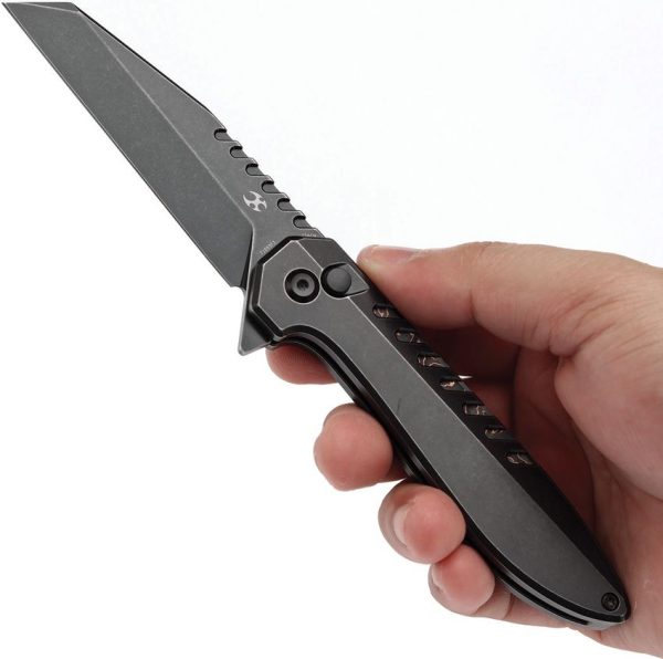 Kansept Kosame Button Lock Wharncliffe - Copper Carbon