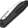 Kansept Kosame Button Lock Wharncliffe - Blue G10 Inlay