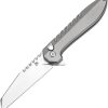 Kansept Kosame Button Lock Titanium Wharncliffe