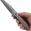 Kansept Kosame Button Lock Titanium Wharncliffe