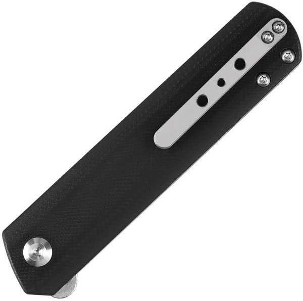 Kansept Foosa Slip Joint Black G10 Tanto 154CM