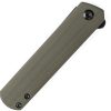 Kansept Foosa Slip Joint Olive G10 Tanto 154CM