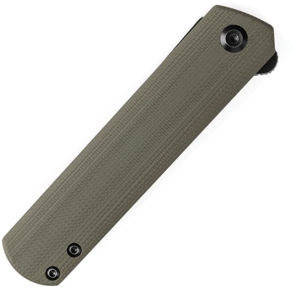 Kansept Foosa Slip Joint Olive G10 Tanto 154CM