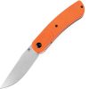 Kansept Reverie Linerlock Orange G10 154CM Clip Point
