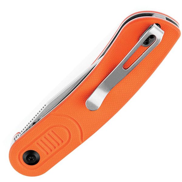 Kansept Reverie Linerlock Orange G10 154CM Clip Point